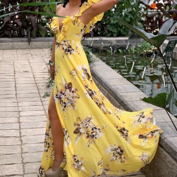 Elegant maxi dress- SUMMER CALLING - Picture 2 of 4